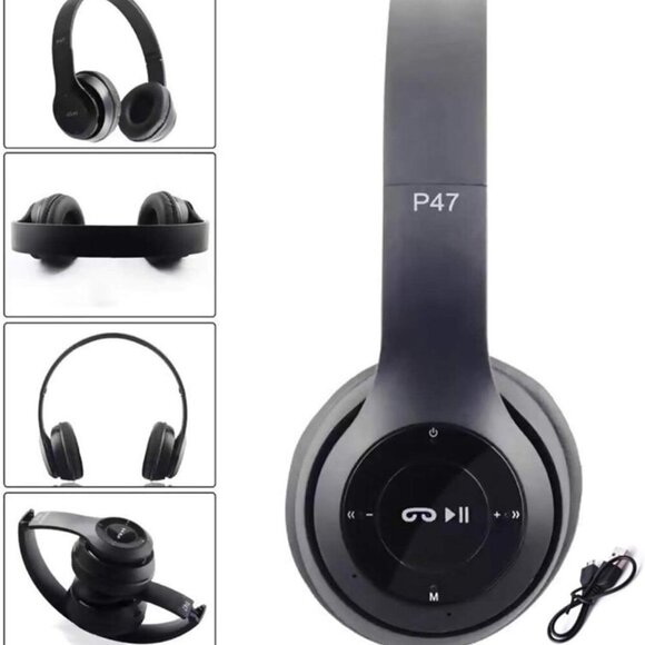 P47 5.0‎ + EDR Wireless Headphones Bluetooth Headphones - Picture 2 of 3